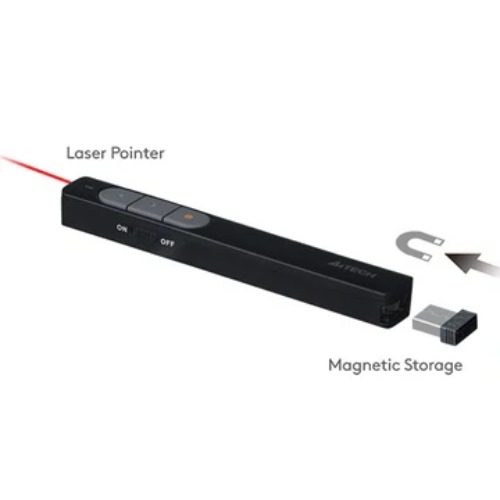 A4tech LP-15 2.4G Wireless Laser Pen (BLACK)