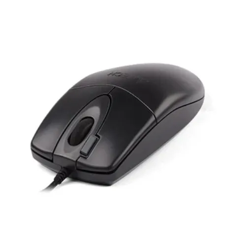 A4tech pc gear A4tech OP-620D Black Optical Wired Computer Mouse front view