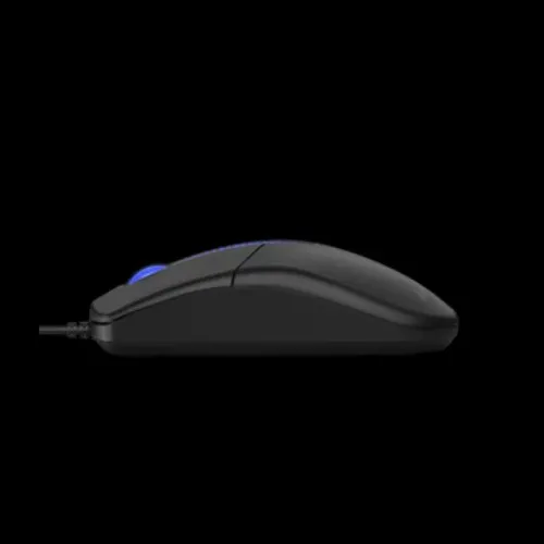 A4tech N-530S Black Illuminated Blue Backlit Wired Mouse image 4