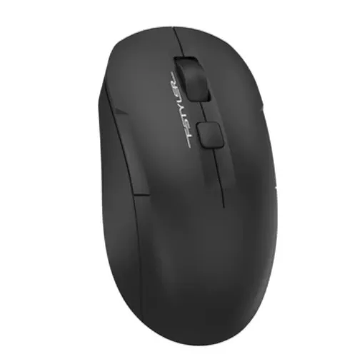 A4tech pc gear A4tech FG16CS Air2 Black Dual-Function Air Wireless Mouse front view