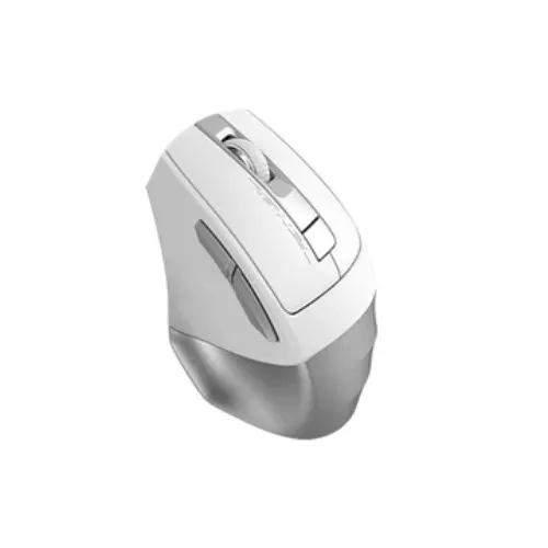 A4tech pc gear A4tech FB35CS Ice White 2000DPI Dual Mode Office Mouse front view