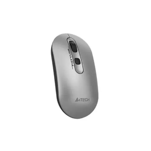 A4tech pc gear A4tech FB20S Smoky Grey 2.4G Wireless 2000 DPI Office Mouse front view