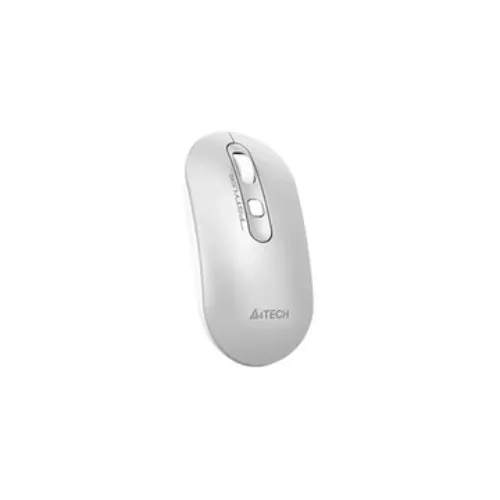 A4tech pc gear A4tech FB20S Icy White Dual Mode Office Mouse front view