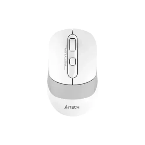 A4tech FB10CS Grayish White 2400 DPI Wireless office Mouse price in Pakistan product image