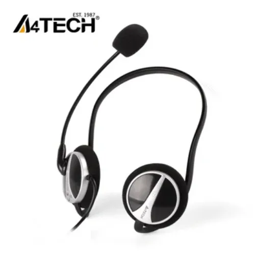 A4tech HS-5P Back Neck Noise-cancelling Mic Headphone price in Pakistan product image