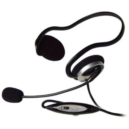 A4tech audio A4tech HS-5P Back Neck Noise-cancelling Mic Headphone front view