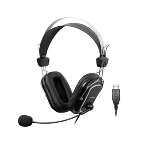 A4tech HU-50 Black Single-Directional Mic Wired Headset price in Pakistan product image
