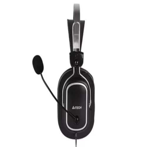 Buy A4tech HU-50 Black Single-Directional Mic Wired Headset online in Pakistan at WaddaGamer