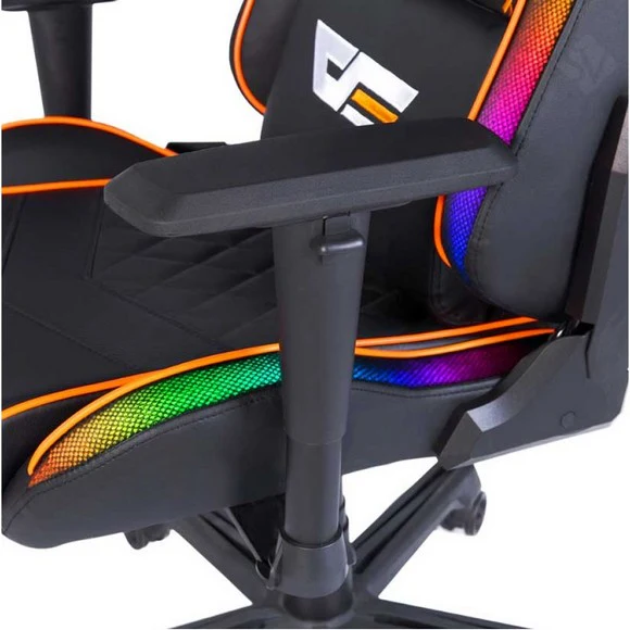 Darkflash RC650 (Black & Rainbow)  90－180° back support adjustment & Ergonomic Design Gaming Chair image 4
