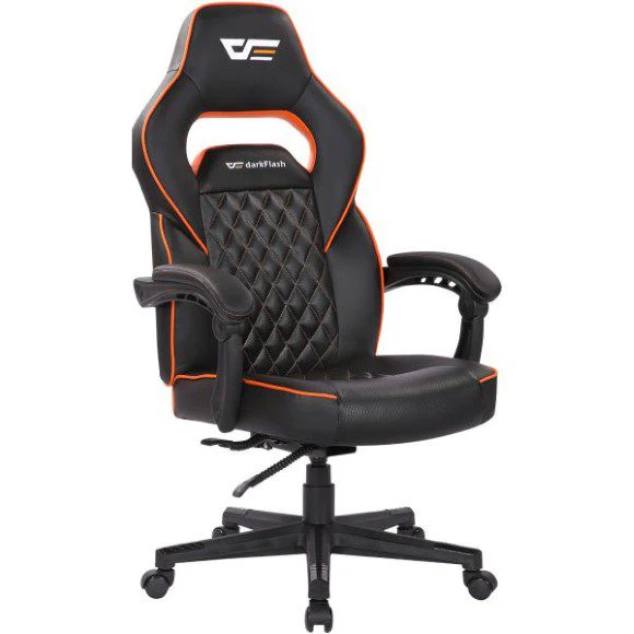 Darkflash gaming furniture Darkflash RC-300 (Orange & Black) Gaming Chair front view