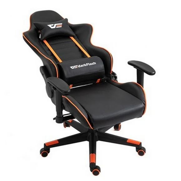 Darkflash gaming furniture Darkflash RC-350 (Brown & Black) Gaming Chair front view