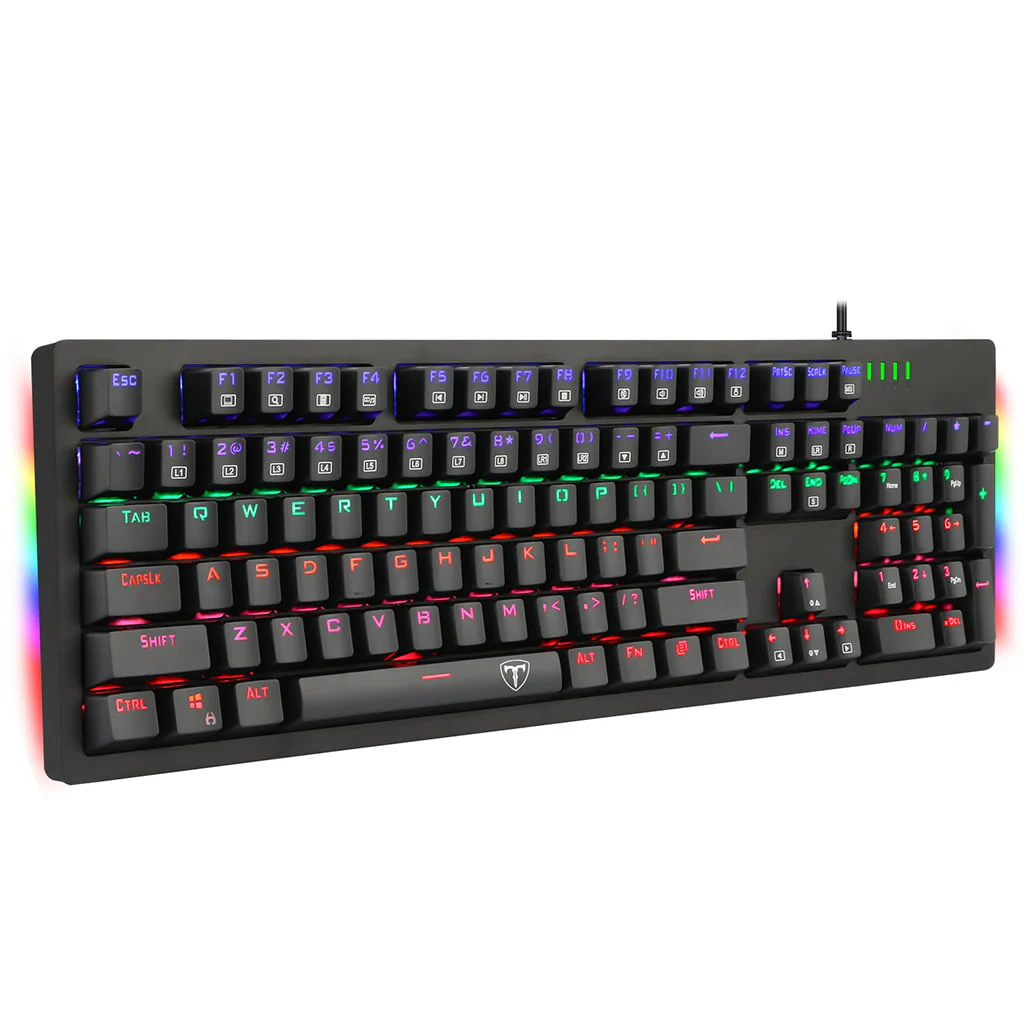 T-Dagger pc gear T-Dagger Bermuda TGK312 Gaming Keyboard front view