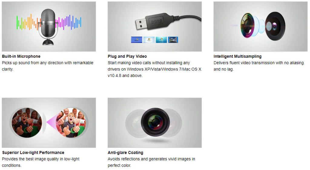 A4tech PK-810G 16MP Anti-Glare Pc Camera image 4