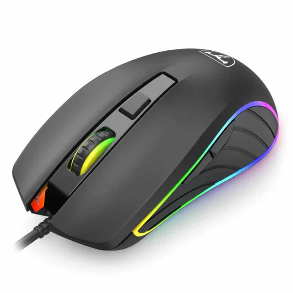 T-Dagger pc gear T-Dagger TGM115 ZEPHYR Gaming Mouse front view