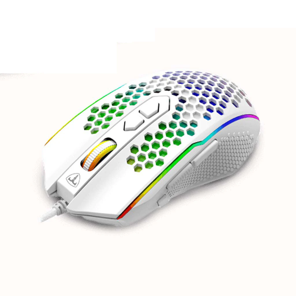 T-Dagger pc gear T-Dagger TGM310 IMPERIAL White Game Mouse front view