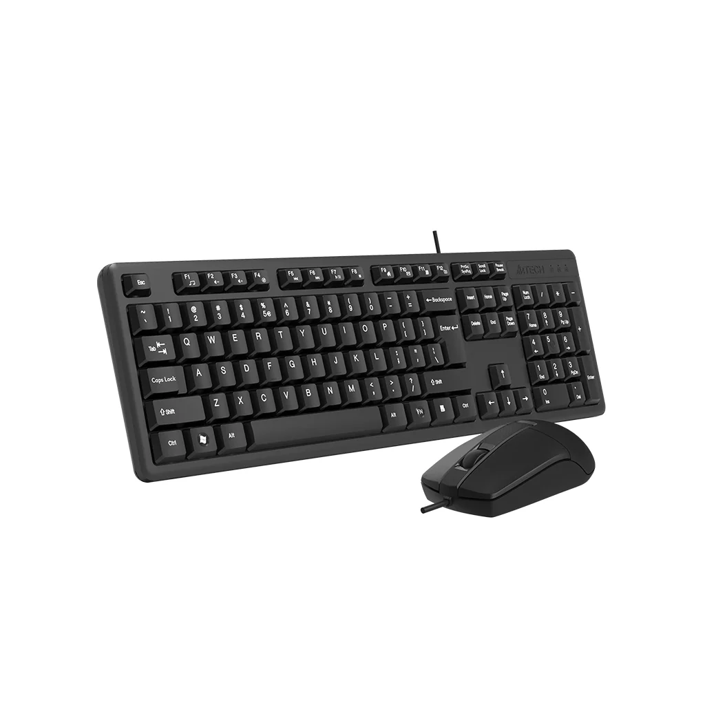 A4tech pc gear A4tech KK-3330S Wired Keyboard And Mouse Combo front view