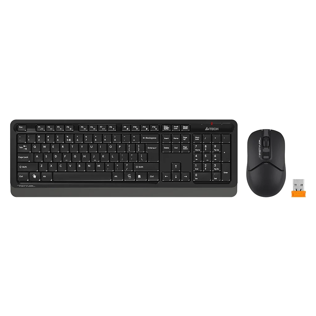 A4tech FG1012S Wireless Full Size Keyboard And 1200 DPI Mouse Combo price in Pakistan product image
