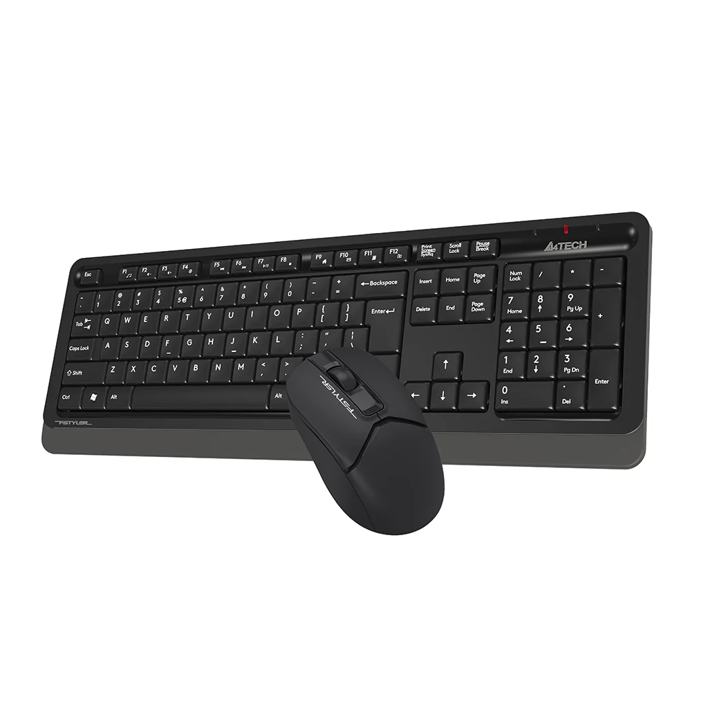 A4tech pc gear A4tech FG1012S Wireless Full Size Keyboard And 1200 DPI Mouse Combo front view