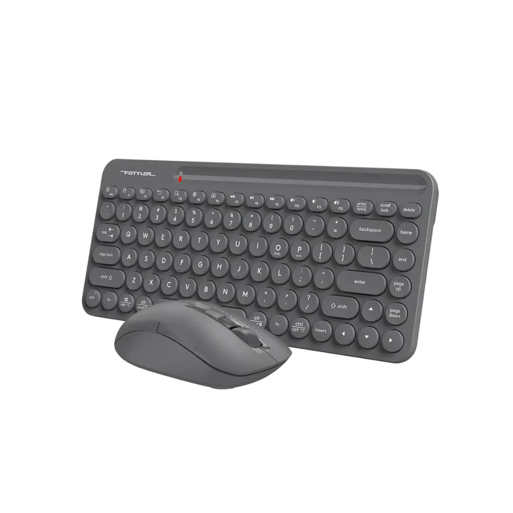 Buy A4tech FG3200 AIR Grey Quite Key 2-in-1 combo online in Pakistan at WaddaGamer