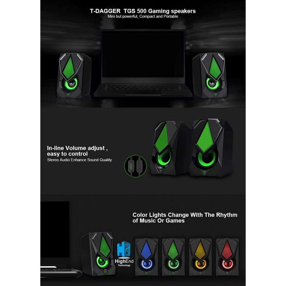 T-Dagger BLACKBOX T-TGS500 Speaker image 4