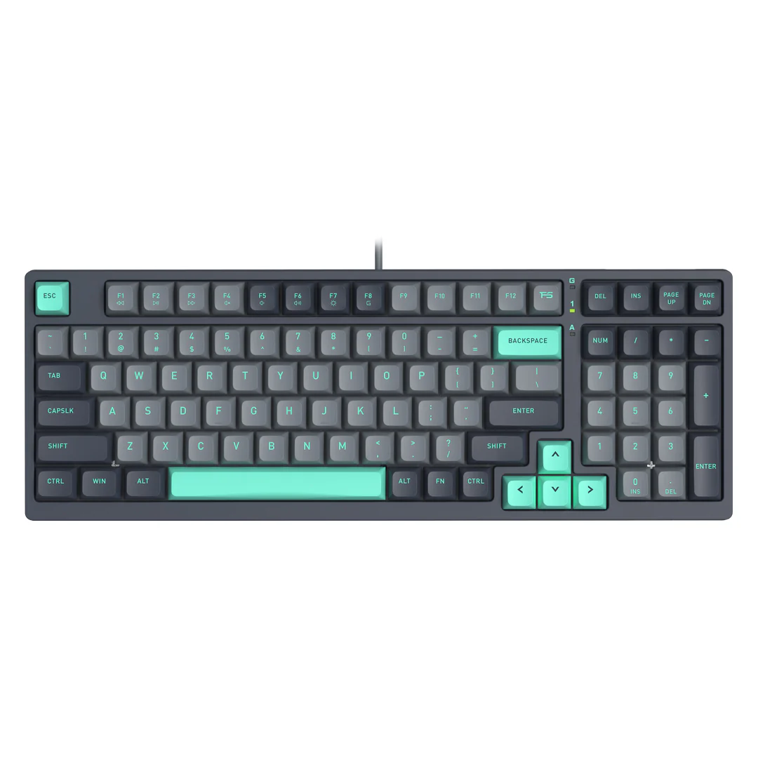 A4tech FS300 Panda White Backlit Mechanical Keyboard price in Pakistan product image