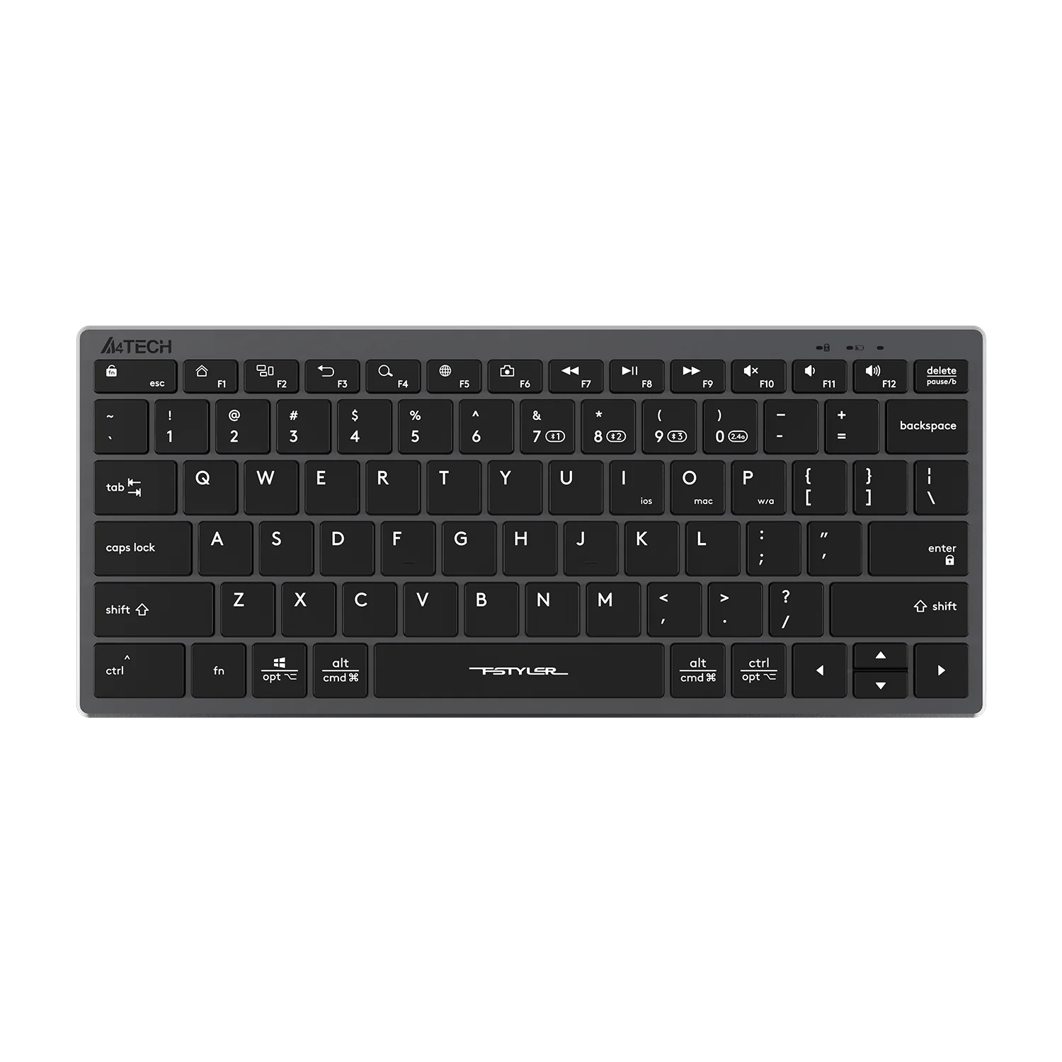 A4tech FBX51C Mini Compact Dual Mode Office Keyboard price in Pakistan product image