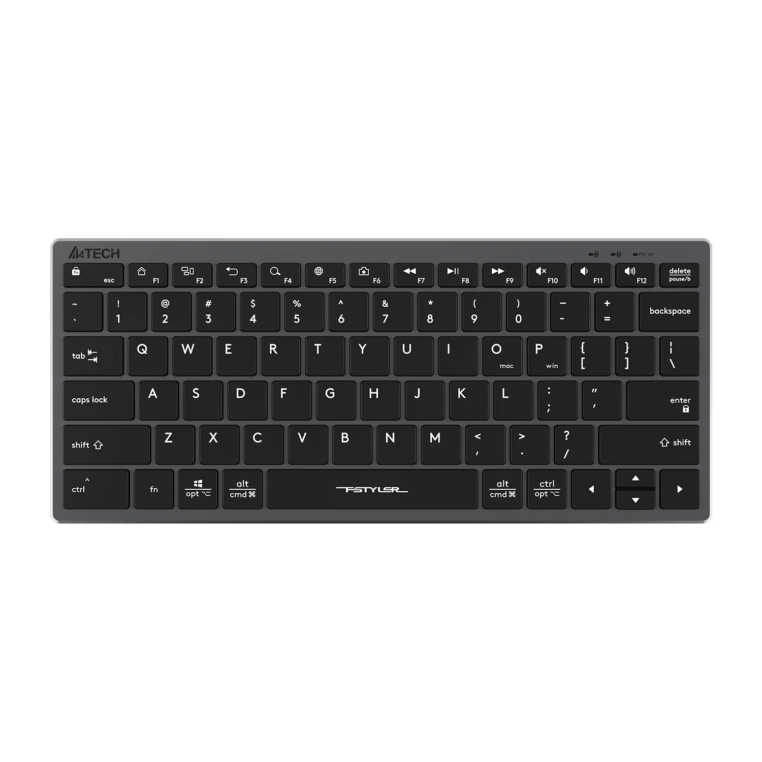 A4tech Fstyler FX51 Black Scissor Switch Wired Office Keyboard price in Pakistan product image