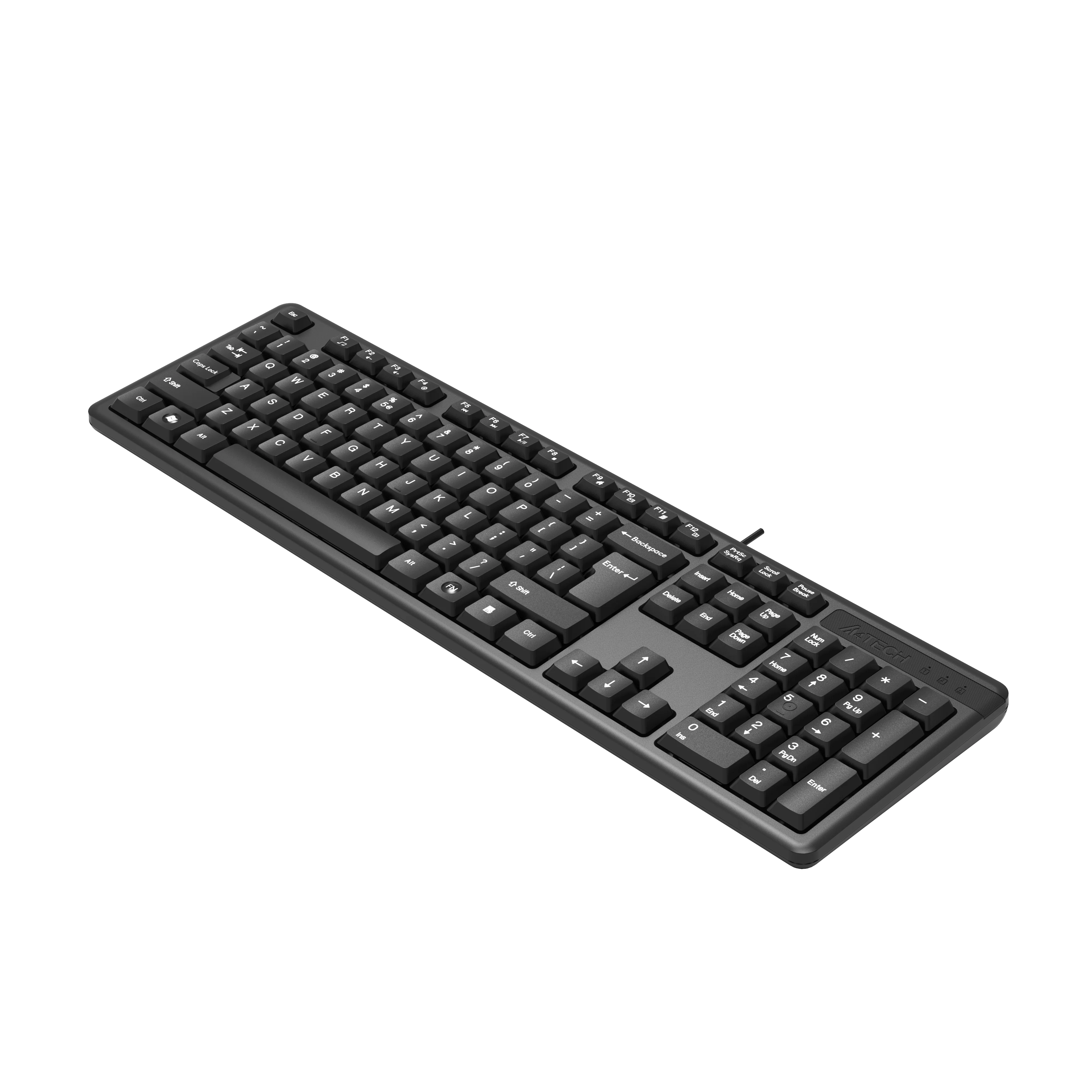 A4tech KK-3 Multimedia FN USB Wired Office Keyboard image 4