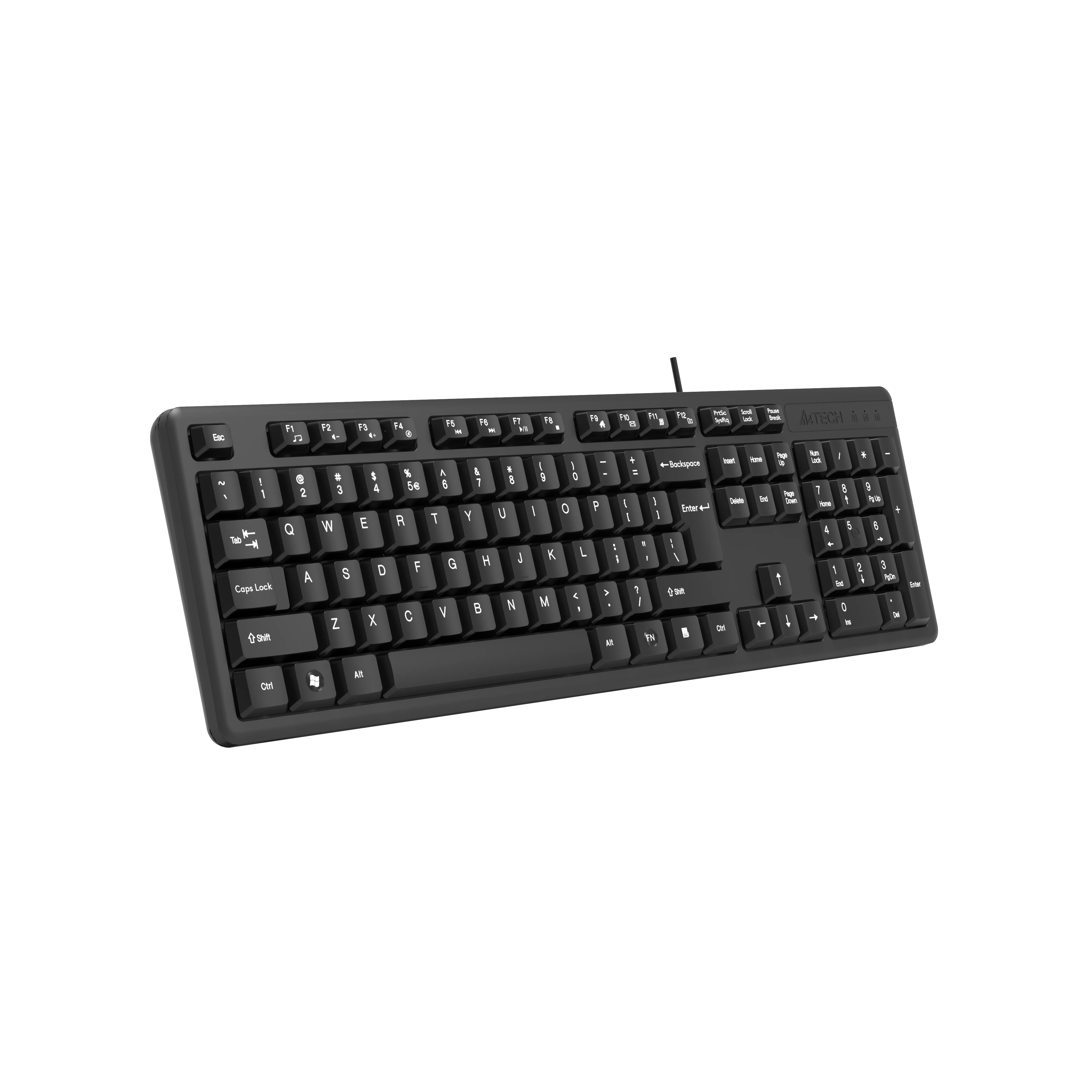 A4tech KK-3 Multimedia FN USB Wired Office Keyboard