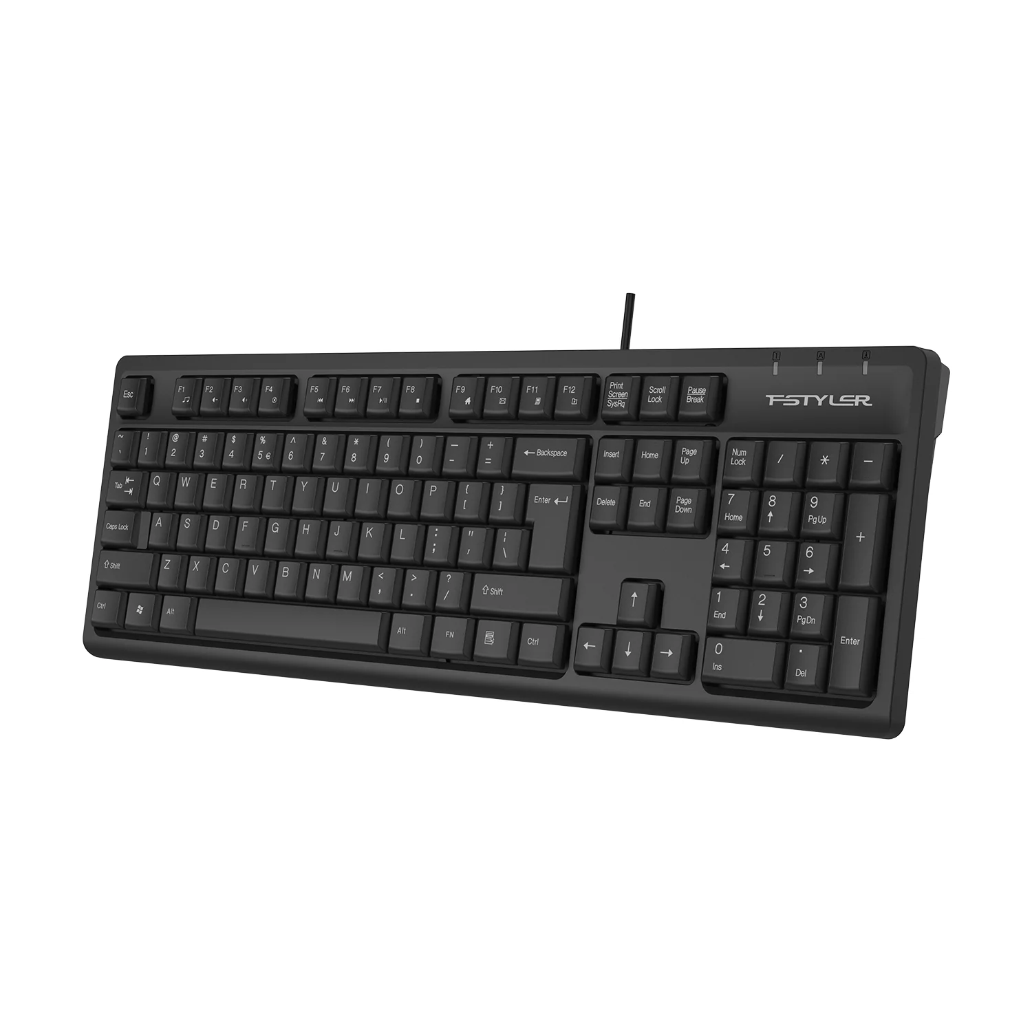 Buy A4tech FK12 Multimedia Comfort USB Wired Computer Keyboard online in Pakistan at WaddaGamer