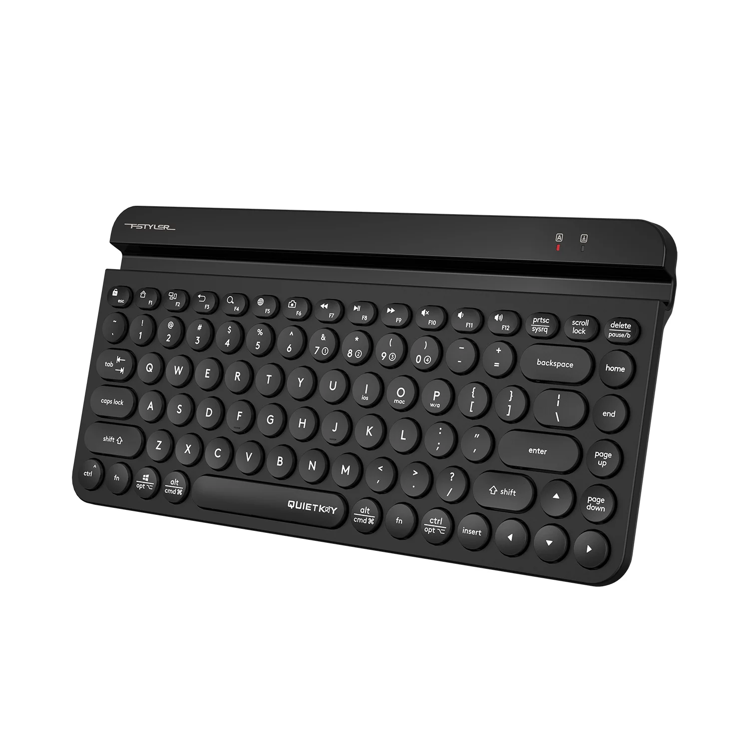 Buy A4tech FBK30 Mini Avocado Black Wireless Round Keycaps Keyboard online in Pakistan at WaddaGamer