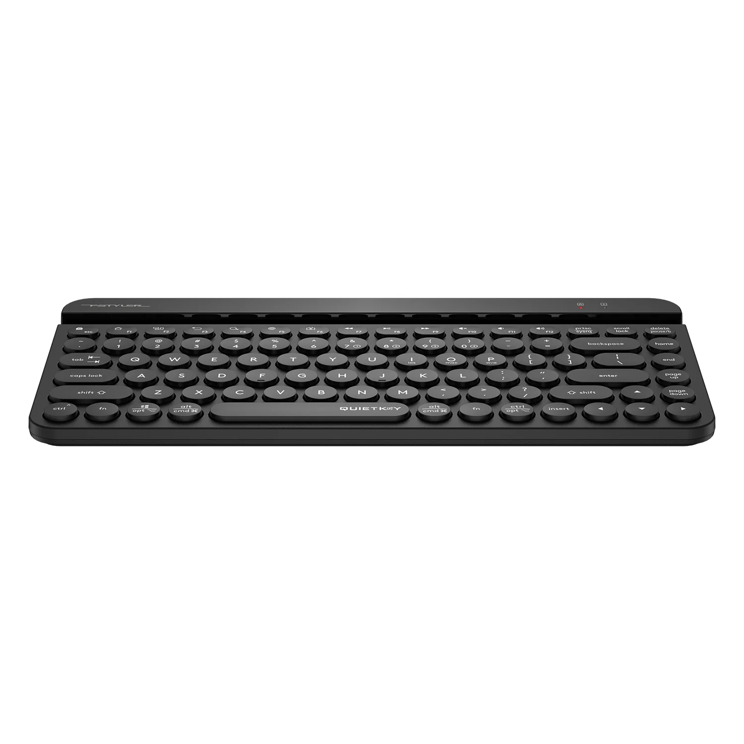A4tech FBK30 Mini Avocado Black Wireless Round Keycaps Keyboard image 4