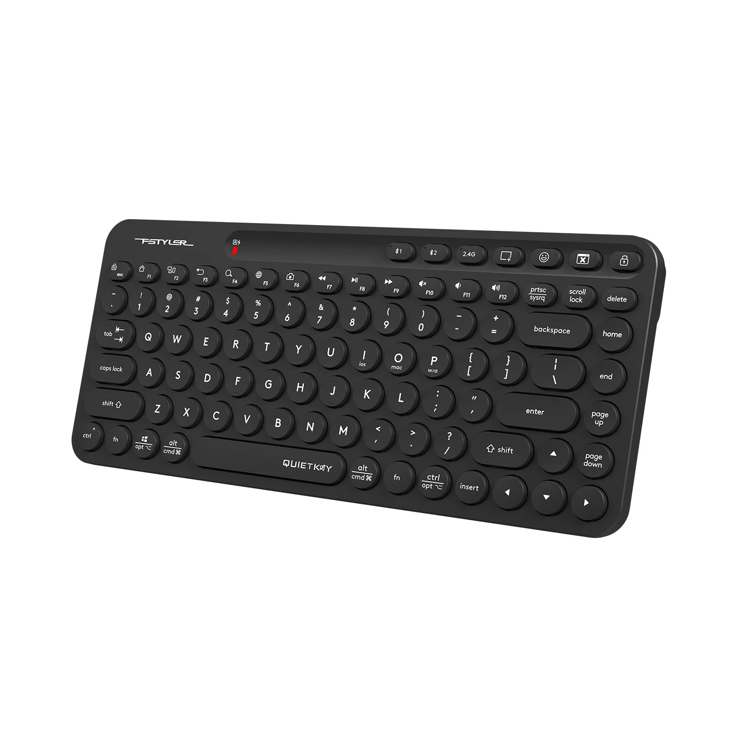 Buy A4tech FBK36C AS QuietKey Mini (BLACK) Wireless Keyboard online in Pakistan at WaddaGamer