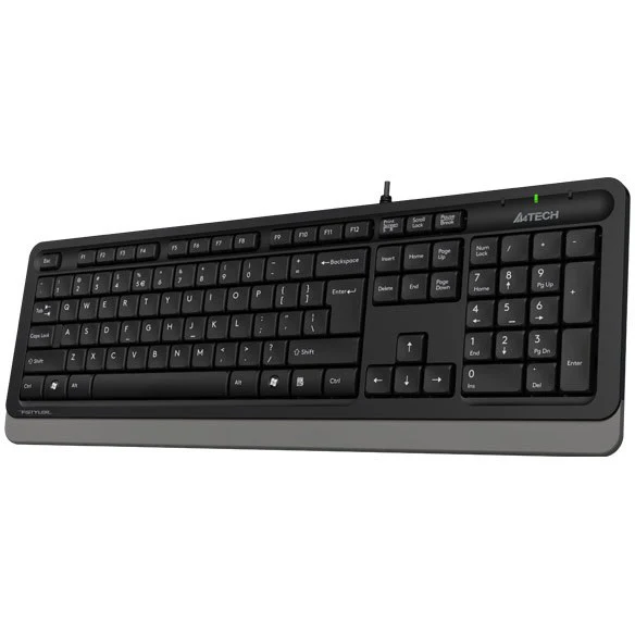 Buy A4tech Fstyler FK10 Multimedia Comfort Keyboard - Grey online in Pakistan at WaddaGamer