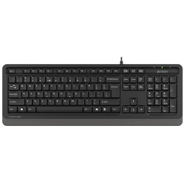 A4tech Fstyler FK10 Multimedia Comfort Keyboard - Grey