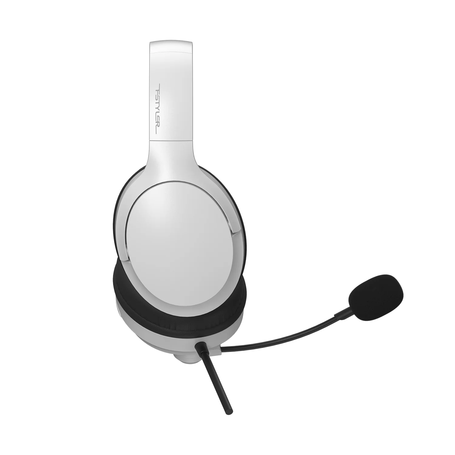 A4tech audio A4tech FH280U White Light Weight Noise Cancelling Headset front view