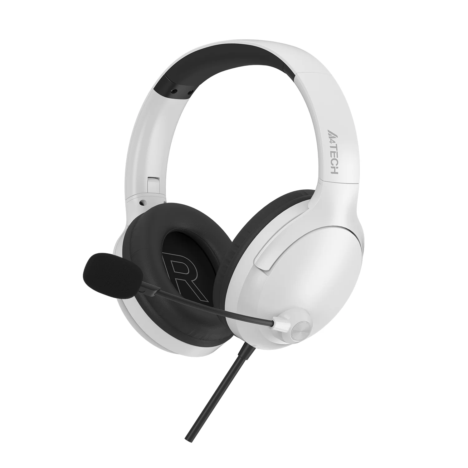 A4tech FH280U White Light Weight Noise Cancelling Headset price in Pakistan product image
