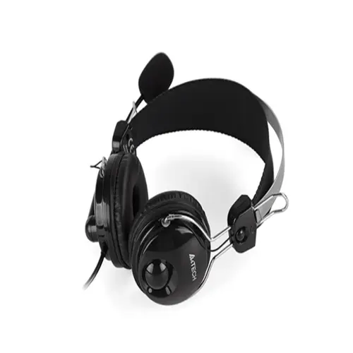 A4tech HU-7P Single-Directional Mic USB Wired Headset image 4