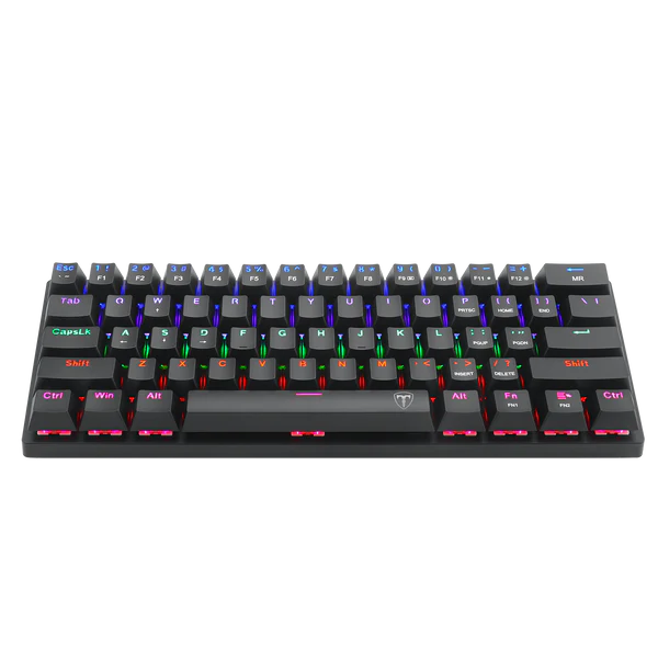 T-Dagger pc gear T-Dagger Arena TGK321 Black Game Keyboard front view