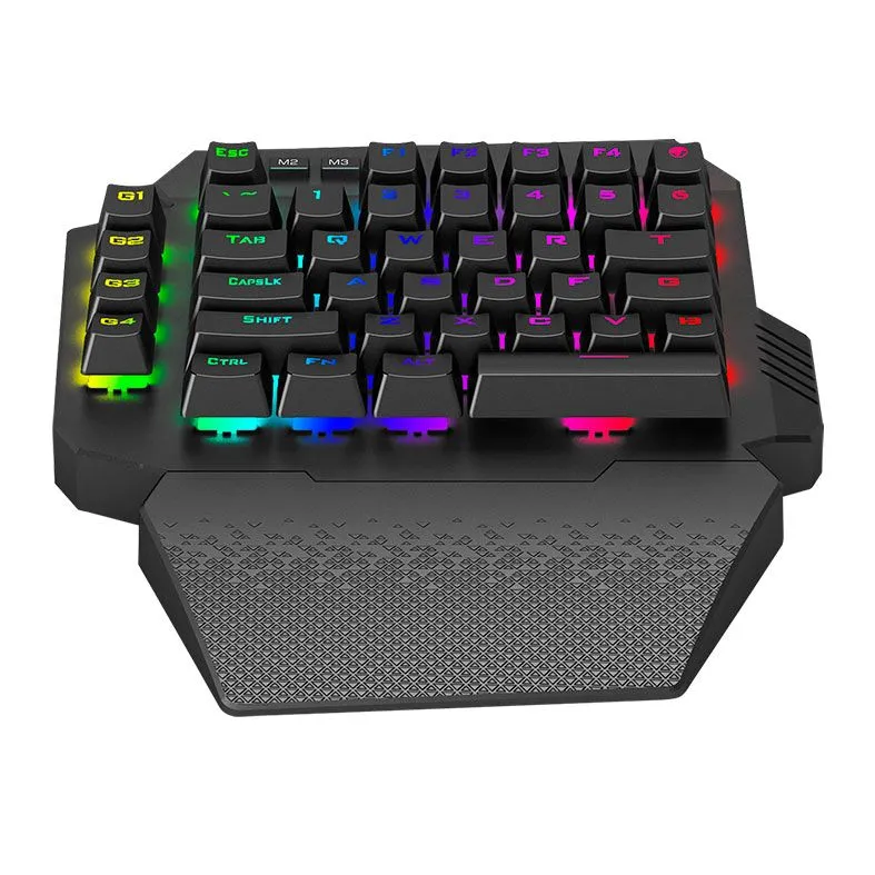 T-Dagger pc gear T-Dagger Capri TGK318 Gaming Keyboard front view