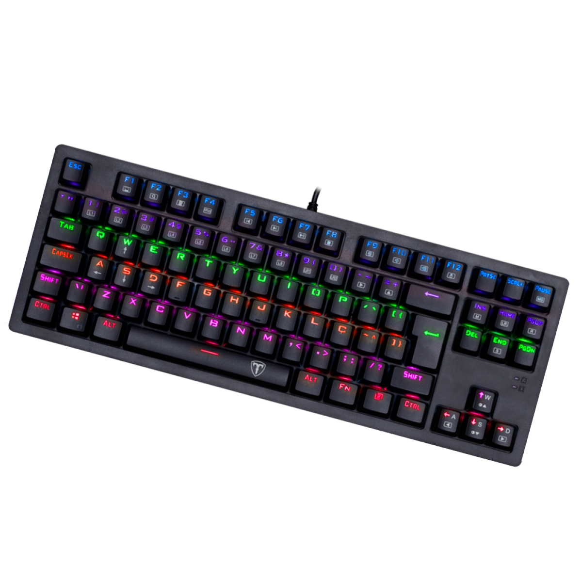 T-Dagger pc gear T-Dagger Bali TGK311 Gaming Keyboard front view