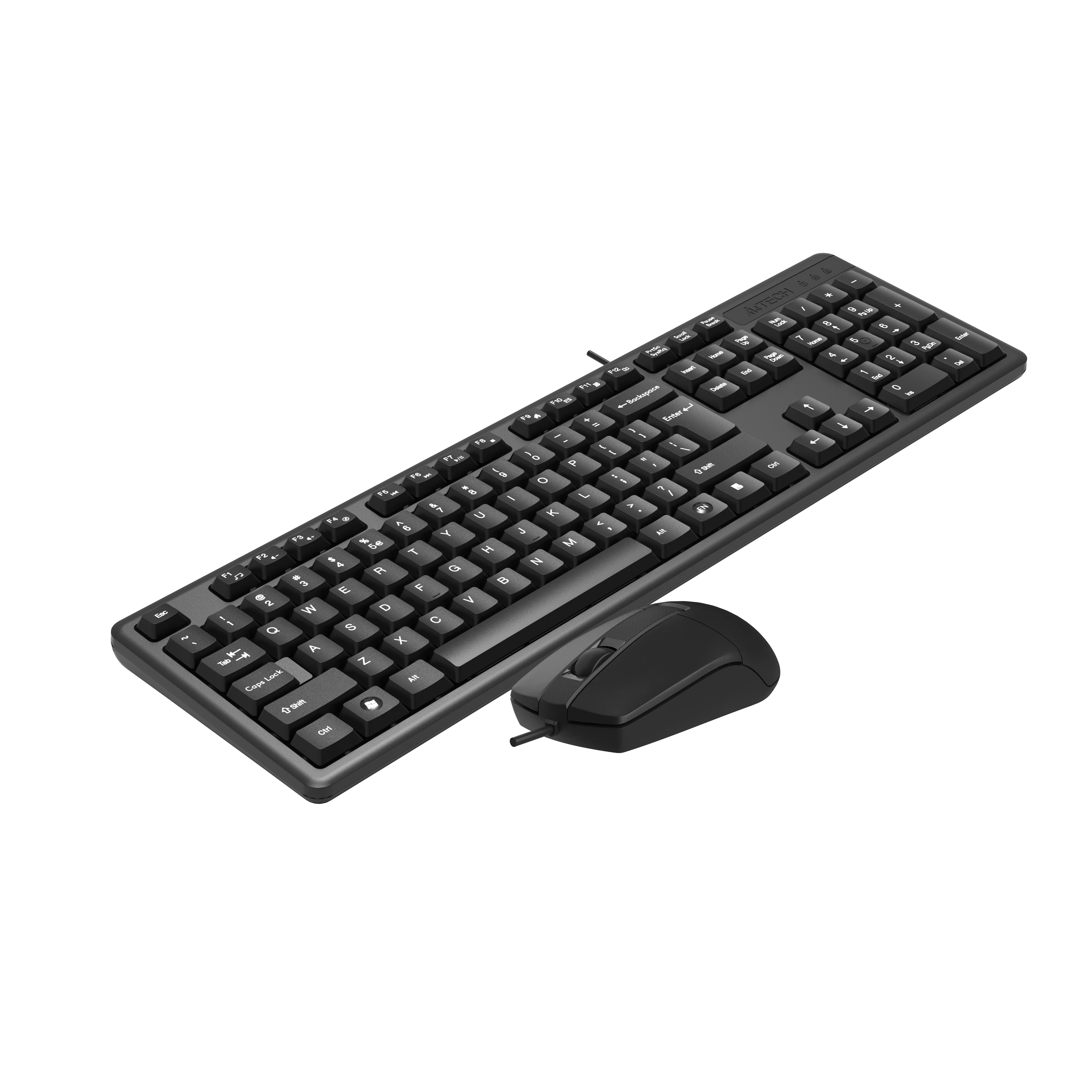 A4tech pc gear A4tech 3330NS Silent Clicks Wireless Mouse & Keyboard Combo front view