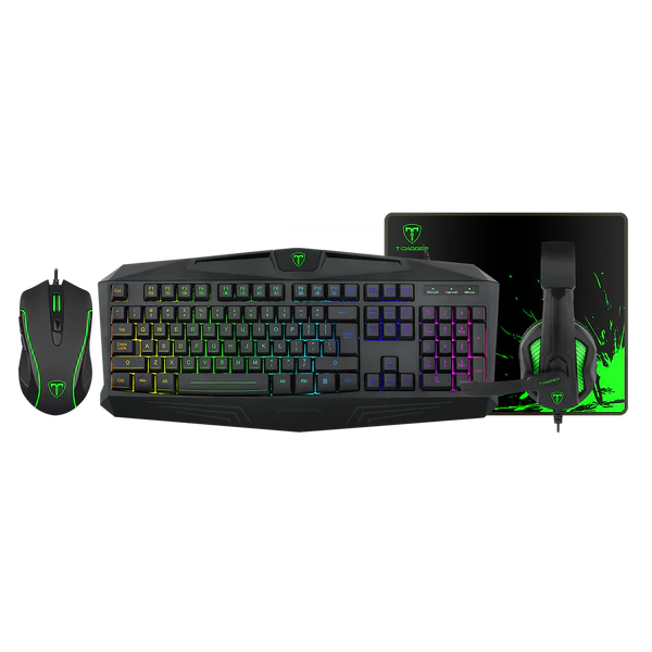 Buy T-Dagger T-TGS003 4-in-1 Gaming Combo online in Pakistan at WaddaGamer