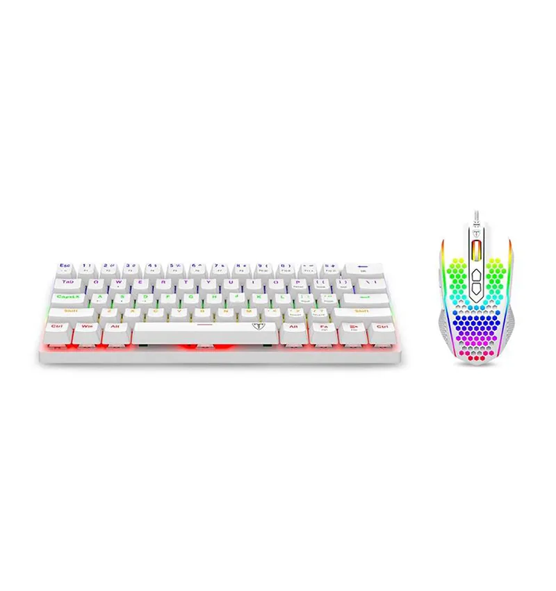 T-Dagger TGS008 White 2-in-1 Gaming Combo price in Pakistan product image