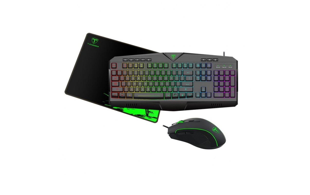 Buy T-Dagger TGS006 3-in-1 Gaming Combo online in Pakistan at WaddaGamer