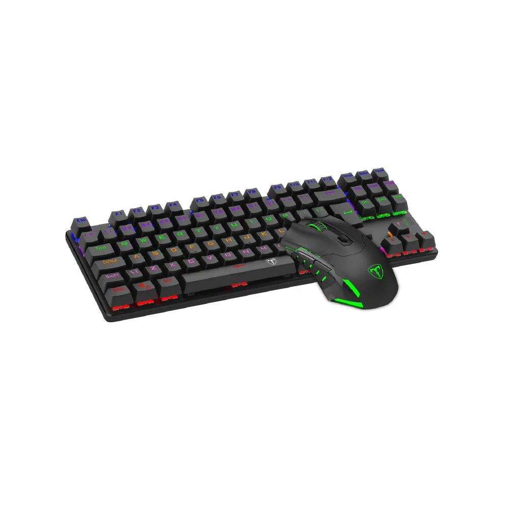 T-Dagger pc gear T-Dagger TGS005 2-in-1 Gaming Combo front view