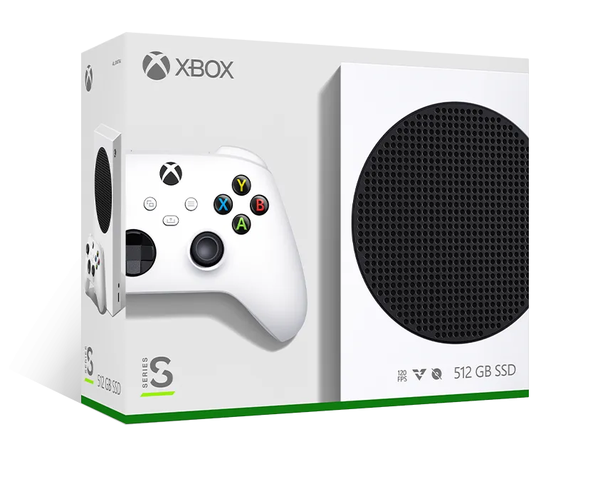 Microsoft Xbox Series S All Digital Console 512GB SSD - 120FPS - Robot White image 4