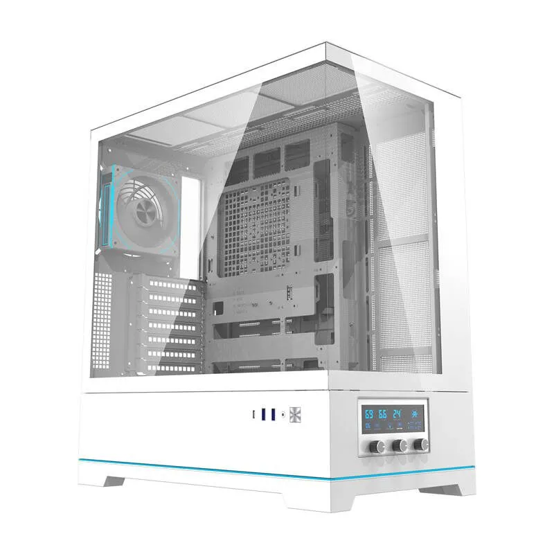 Darkflash DY451 (White) Gaming PC Case price in Pakistan product image
