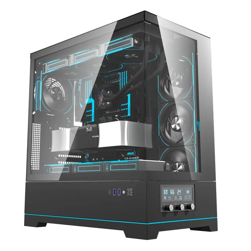 Darkflash DY451 (Black) Gaming PC Case price in Pakistan product image