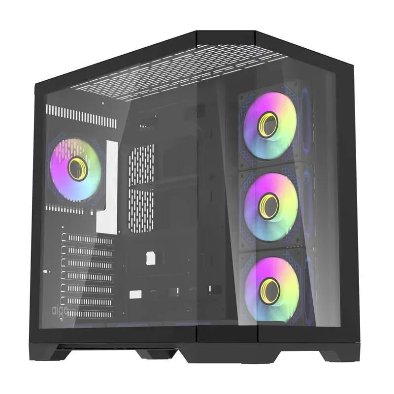 Darkflash FT418 Pro ATX (Black) Gaming PC Case price in Pakistan product image